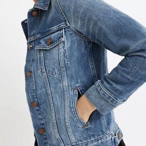Madewell Classic Denim Jean Jacket in Pinter Wash Small
